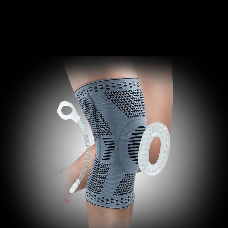 Knee Patella Protector Brace Silicone Spring Knee Pad Knee Patella Protector Brace Silicone Spring Knee Pad